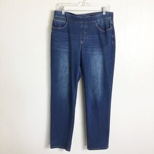 Soft Surroundings Jegging Pants Size L Pull On Jeans